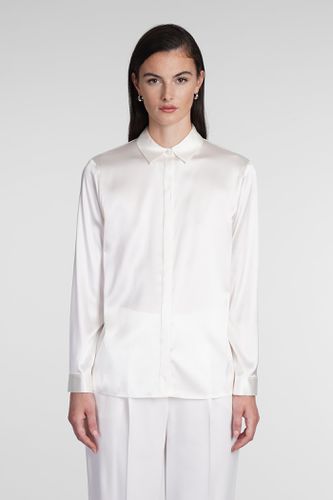 Emporio Armani Shirt In White Silk - Emporio Armani - Modalova