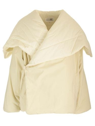 Kimono-style Padded Jacket - MM6 Maison Margiela - Modalova