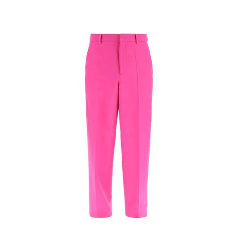Valentino Wool And Silk Pants - Valentino - Modalova