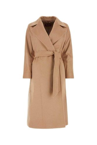 Alpaca Bend Feltro Coat - Max Mara Studio - Modalova