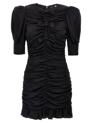 Satin Mini Ruffle Dress - Rotate by Birger Christensen - Modalova