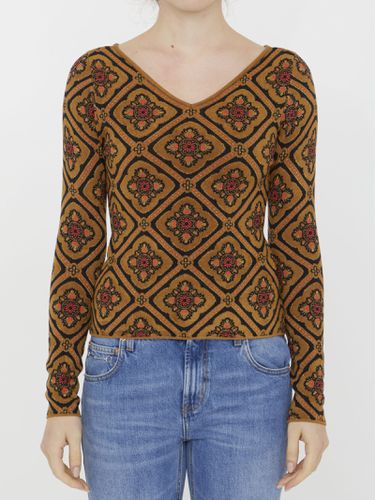 Etro Jacquard Fabric Jumper - Etro - Modalova