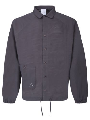 ROA Perforated Grey Shirt - ROA - Modalova