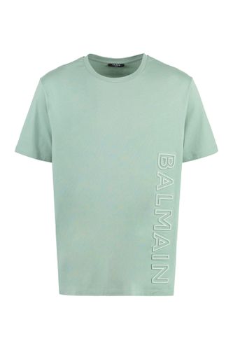 Balmain Logo Cotton T-shirt - Balmain - Modalova