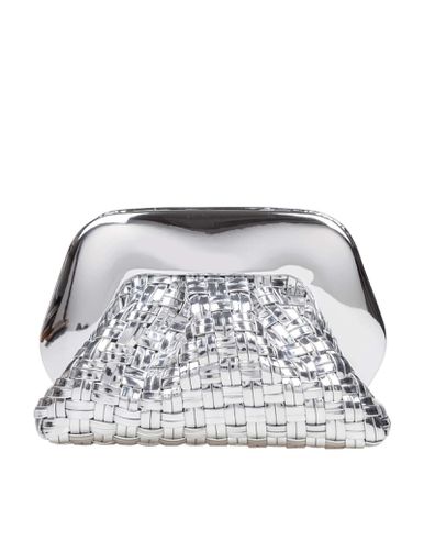 Vegan Fabric Clutch Bag Mirror Effect Color - THEMOIRè - Modalova