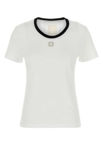 Givenchy White Cotton T-shirt - Givenchy - Modalova