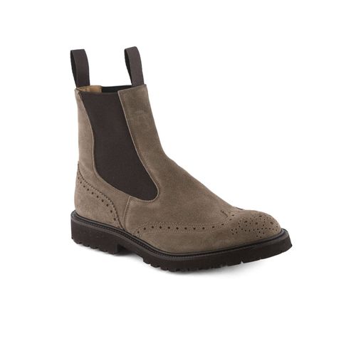 Henry Visone Suede Chelsea Boot - Tricker's - Modalova