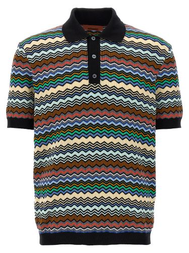 Missoni zig-zag Polo Shirt - Missoni - Modalova