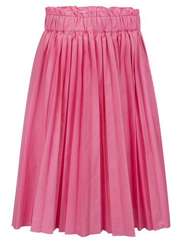 Pleated Taffeta Froissè Skirt - RED Valentino - Modalova