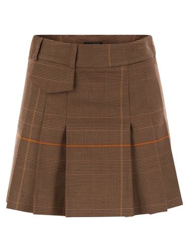 Dondup Prince Of Wales Mini Skirt - Dondup - Modalova