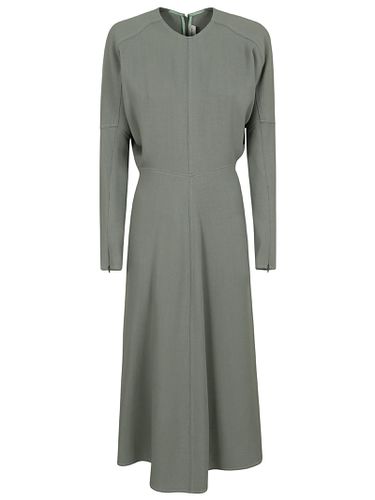 Long Sleeve Dolman Midi Dress - Victoria Beckham - Modalova