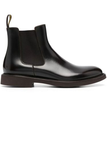 Dark Brown Leather Beatles Ankle Boot - Doucal's - Modalova