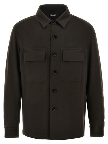 Zegna Cashmere Shirt - Zegna - Modalova