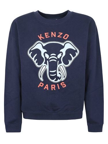 Kenzo Elephant Regular Sweat - Kenzo - Modalova