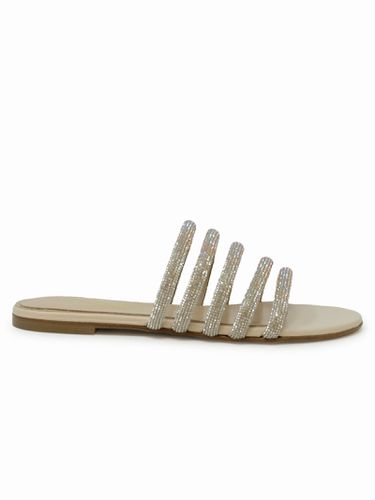 Ninalilou Leather Flat Sandal - Ninalilou - Modalova