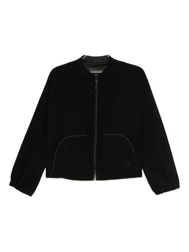 Zipped Blouson Jacket - Emporio Armani - Modalova