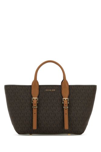 Printed Canvas Moore Shopping Bag - Michael Kors - Modalova