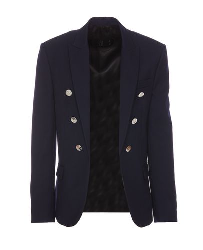 Balmain Double Breasted Blazer - Balmain - Modalova