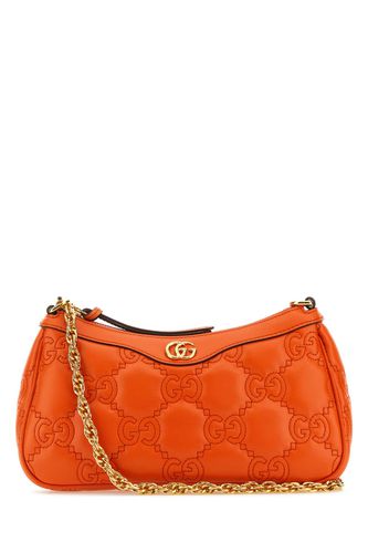 Gucci Orange Leather Handbag - Gucci - Modalova