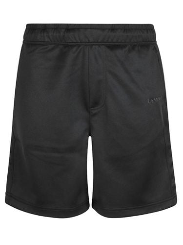 Lanvin Elastic Waist Logo Shorts - Lanvin - Modalova