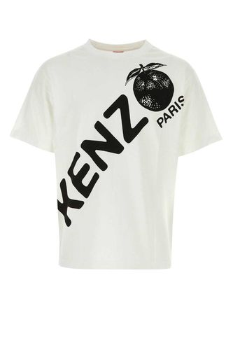 Kenzo Logo Printed Crewneck T-shirt - Kenzo - Modalova