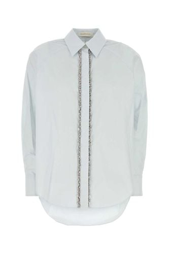 Pastel Light-blue Poplin Illustration Shirt - Zimmermann - Modalova