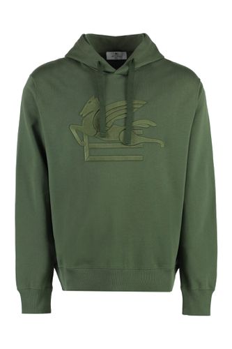 Etro Cotton Hoodie - Etro - Modalova