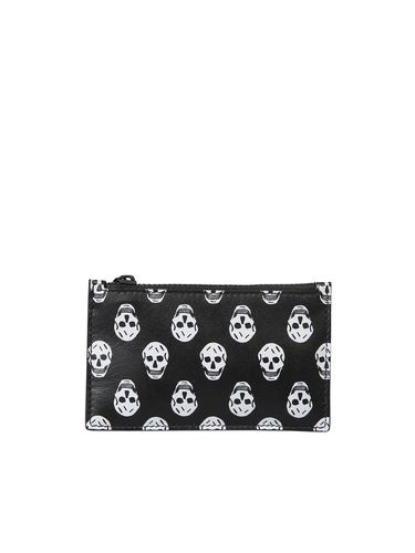 Allover Skull Printed Wallet - Alexander McQueen - Modalova