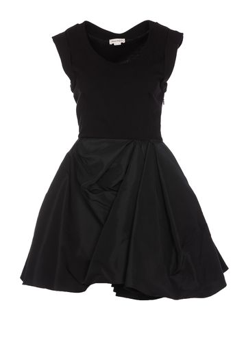 Gathered Mini Dress - Alexander McQueen - Modalova