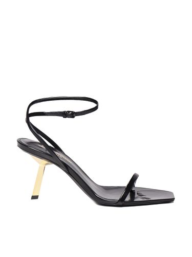 Saint Laurent Lee Leather Sandals - Saint Laurent - Modalova