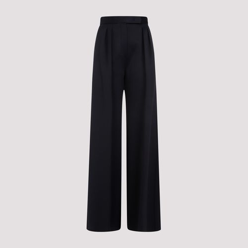 Zinnia Wide Leg Scuba Effect Pants - Max Mara - Modalova