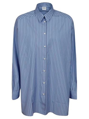 Cotton Shirt With Striped Pattern - Aspesi - Modalova