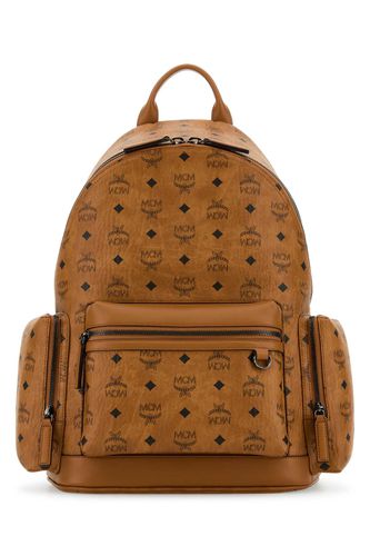 MCM Printed Canvas Backpack - MCM - Modalova