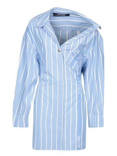 La Mini Robe Chemise Asymmetric Shirt Dress - Jacquemus - Modalova