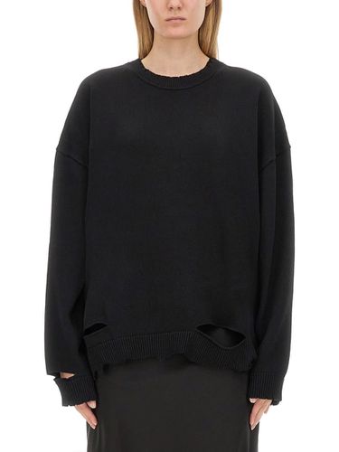 Helmut Lang Distressed Sweater - Helmut Lang - Modalova