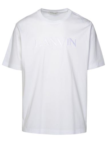 Lanvin White Cotton T-shirt - Lanvin - Modalova