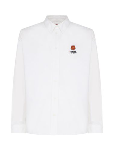 Kenzo Sakura Flower Logo Shirt - Kenzo - Modalova