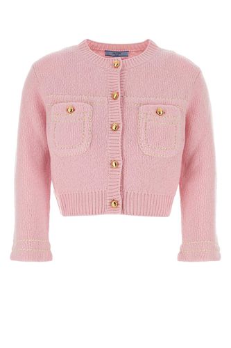 Prada Pink Cashmere Cardigan - Prada - Modalova