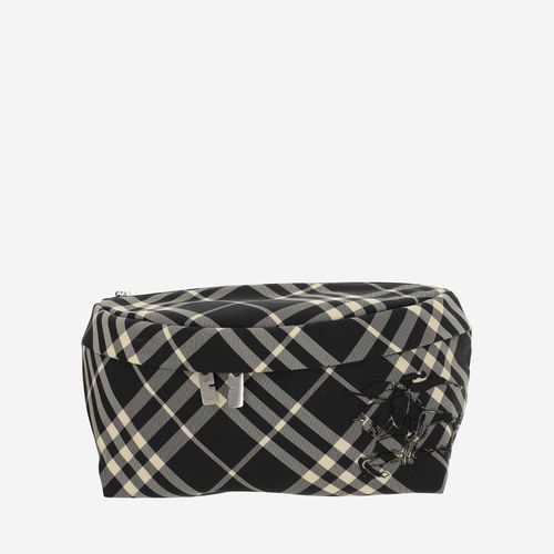 Burberry Pouch With Check Pattern - Burberry - Modalova