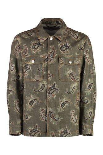 Etro Jacquard Cotton Jacket - Etro - Modalova