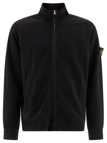 Logo-patch Zipped Sweatshirt - Stone Island - Modalova