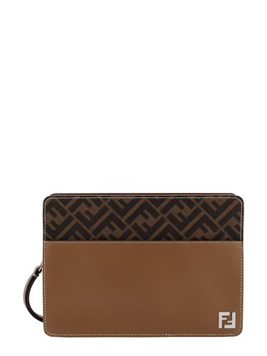 Fendi Squared Ff Clutch - Fendi - Modalova