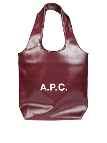 A. P.C. Small Ninon Logo Printed Tote Bag - A.P.C. - Modalova