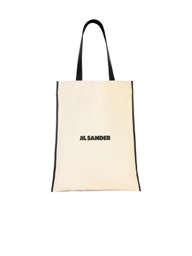 Jil Sander Beige Tela Shopping Bag - Jil Sander - Modalova