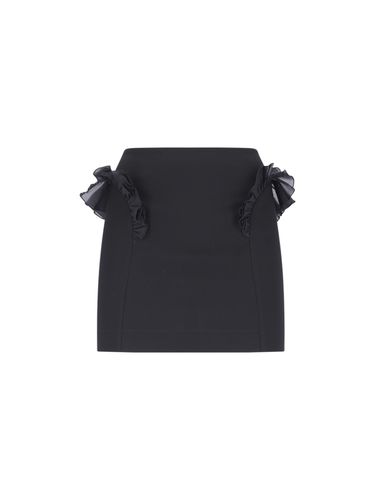 Ruffle Detail Mini Skirt - Nensi Dojaka - Modalova