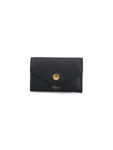 Folded Multi-card Logo Wallet - Mulberry - Modalova