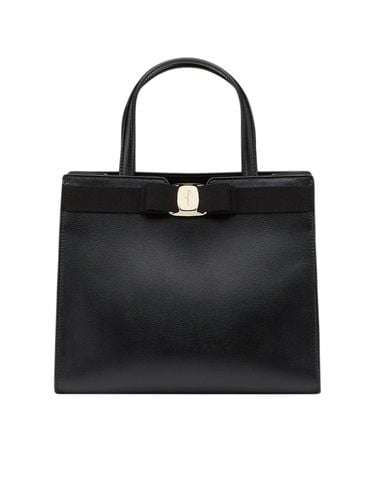 Ferragamo Bow Tote Bag Vara - Ferragamo - Modalova