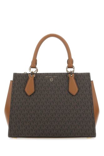 Printed Canvas Marilyn Handbag - Michael Kors - Modalova