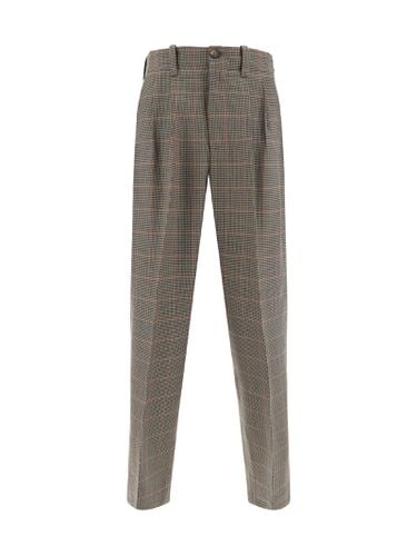 Golden Goose Wide Checked Trousers - Golden Goose - Modalova