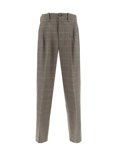 Golden Goose Wide Checked Trousers - Golden Goose - Modalova